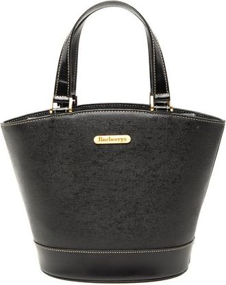 Burberry Pre-owned Burberry Leather Bucket Bag Unisex 9NCCPCW6SGEIYLA7