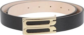 Victoria Beckham Dorian Regular Frame Riem - Dames - Riemen - Zwart - 70 CM - Accessoires
