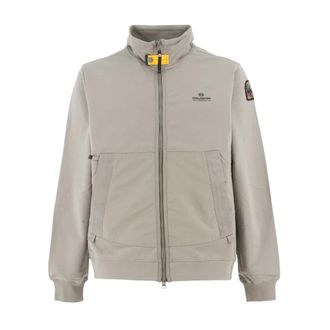 Parajumpers Zip-throughs, male, Gray, Size: XL Thurn Sweatshirt