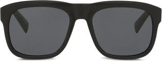 Saint Laurent Eyewear rectangle-frame sunglasses - men - Acetate - One Size - Black