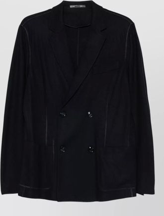 Giorgio Armani cashmere double-breasted blazer jacket