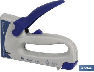 cofan Grapadora/clavad. 53/6 8 10 12 14mm, M15 Y W15, Grapadora Y Clavadora Para Grapas N&ordm; 53 Con Medidas Desde 6 Hasta 14 Mil&iacute;metros De Longitud Y Clavos D