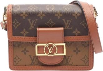Louis Vuitton Pre-owned Vintage Cross Body Bag - Dames - Vintage Schoudertas - Bruin - ONE Size - Vintage