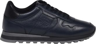 Baldinini Sneaker in Pelle Tumbled - - Shoes - Uomo - Blu - 45 EU