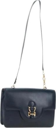 Herm&egrave;s Pre-owned Vintage Schoudertas - Dames - Vintage Schoudertas - Blauw - ONE Size - Leer - Vintage