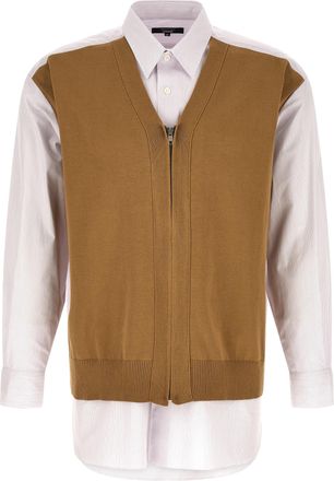 Comme Des Gar&ccedil;ons Multicolor Cotton Mens Blouse