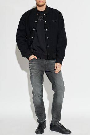 Diesel Sweatshirt S-NORM-V10, Mens, Black