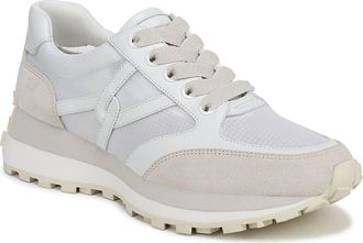 Veronica Beard Valentina Wedge Sneaker in Coconut/Marmo at Nordstrom, Size 5.5
