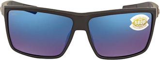 Costa RINCONCITO Blue Mirror Polarized Polycarbonate Mens Sunglasses RIC 11 OBMP 60