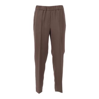 PESERICO Chinos - female - Peserico - Chinos - Brown - XL - Trousers
