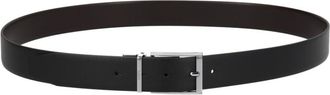 HUGO BOSS Black Textured Cut To Size Belt