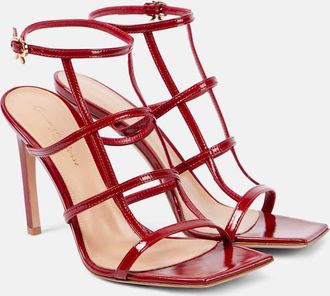 Gianvito Rossi Mondry patent leather sandals