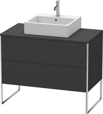 Duravit Lavabo Consola Duravit Xsquare, De Pie, 2 Extra&iacute;bles