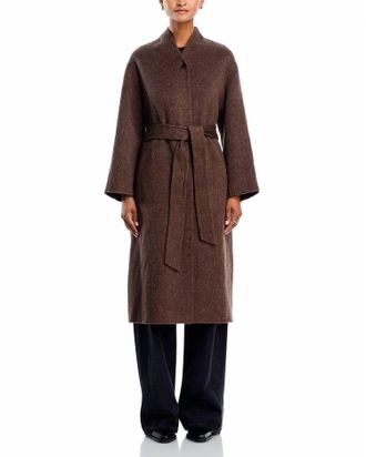 Rails Roland Wool Blend Coat In Heather Umber