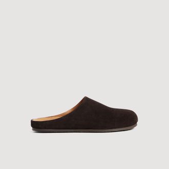 Sandro Split leather mules
