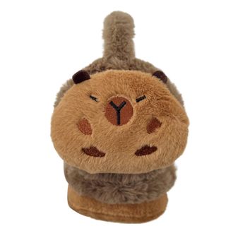Generic Winter Ear Muffs - Cute Earmuffs, 54-58cm Cartoon Capybara Soft Warm Wrap Protector, Soft Warmer Plush Animal Earmuffs | For Commuting Outdoor Winter 