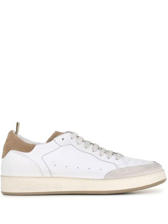 Officine Creative Lux 001 leather sneakers - White