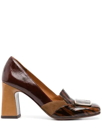 Chie Mihara Pumps Ohico 90mm con punta quadrata - Marrone