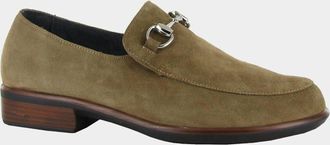 Naot WomenS Bentu Suede Loafer In Acorn