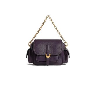 Coccinelle Dames, Tassen, Paars, Maat: ONE Size Leer