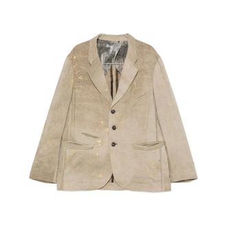 Ziggy Chen Blazers, male, Beige, Size: M Jacket