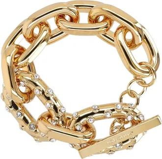 Paco Rabanne Xl Link Brass Toggle Bracelet