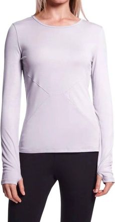 Capsule 121 Newton Top In Dusty Lilac