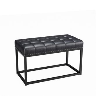 STILVORA Stilvora Sedia Da Ufficio Ergonomica Con Poggiapiedi E Supporto Lombare Ad Aria, Pelle, Nero