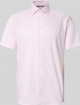 Christian Berg Regular Fit Business-Hemd mit Kentkragen in Pink, Gr&ouml;&szlig;e 41/42