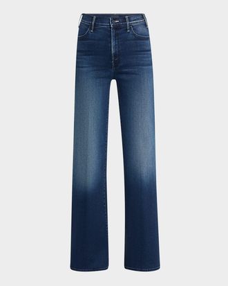 Mother The Hustler Roller Sneak Jeans