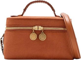 Stella McCartney Orange Falabella Vanity Mini Crossbody Bag
