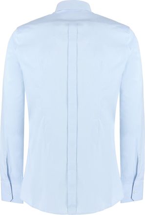 Dolce & Gabbana Mens Light Blue Cotton Shirt