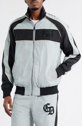 Criminal Damage Panelled Training Nylon Jacket in Blue/black at Nordstrom Rack, Size X-Large