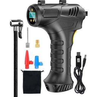 OEM Inflador De Neum&aacute;ticos Para Autom&oacute;vil De 6000 Mah Con Luz Led Y Pantalla Lcd Digital, Compresor De Autom&oacute;vil De 150 Psi, Compresor De Aire Port&aacute;til De