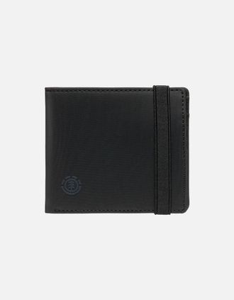 Element Mens Element Mens Icon Strap Bi Fold Wallet - Flint Black - OS - Size: ONE size