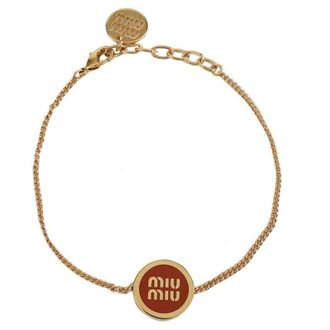 Miu Miu Enamel Metal Bracelet