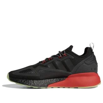 adidas originals ZX 2K Boost Black Scarlet H01925