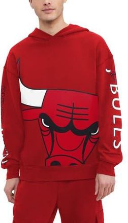 Tommy Jeans Mens Tommy Jeans Red Chicago Bulls Kenny Pullover Hoodie at Nordstrom, Size Medium