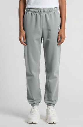 Dalix Heartly Ghost Midweight Relaxed Fleece Track Pants in Storm at Nordstrom, Size Xx-Large