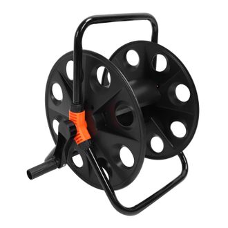 OEM Carrete De Manguera De Jard&iacute;n Profesional Reforzado De 50 M (164 Pies) Con Soporte Para Manguera, Ideal Para Uso En Exteriores, Jard&iacute;n, Coche Y C&eacute;sped