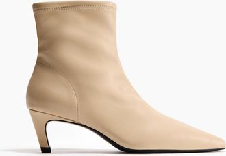 H&M Sock Boots mit Absatz - Beige