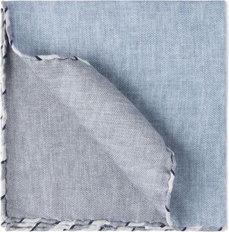 Brunello Cucinelli Fazzoletto da taschino - Blu