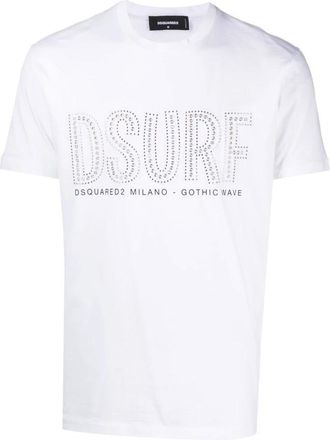 Dsquared2 Uomo, Top, Bianco, M, new