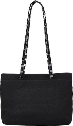 Ferragamo Nylon Canvas Handbag Shoulder Bag (Pre-Owned)