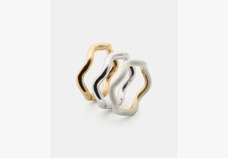 Kate Spade New York Wave Ring Set
