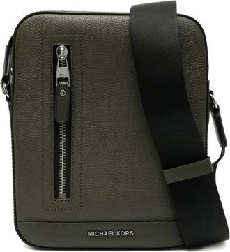 Michael Kors Borsa messenger Hudson - Verde