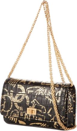 Chanel Borsa con stampa - Nero