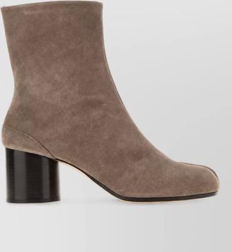 Maison Margiela suede leather ankle boots