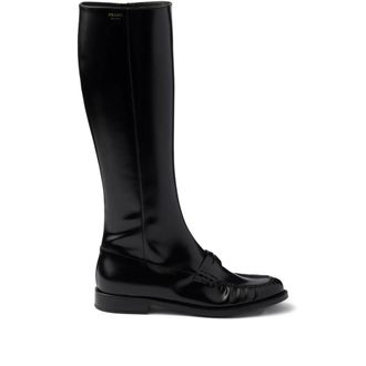 Prada Leather Zip-fastening Boots