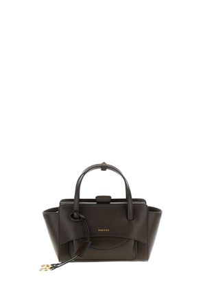 Hidesins Brown Flap S Leather Crossbody Bag